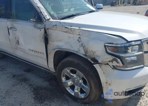 2018 Chevrolet Suburban Premier z USA, uszkodzony, nr VIN 1GNSKJKC9JR323192